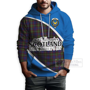 Durie Family Crest Tartan Hoodie Celebrate Saint Andrew's Day in Style