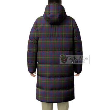 Durie Tartan Long Down Jacket