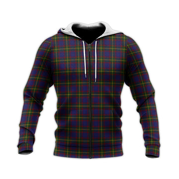 Durie Tartan Knitted Hoodie