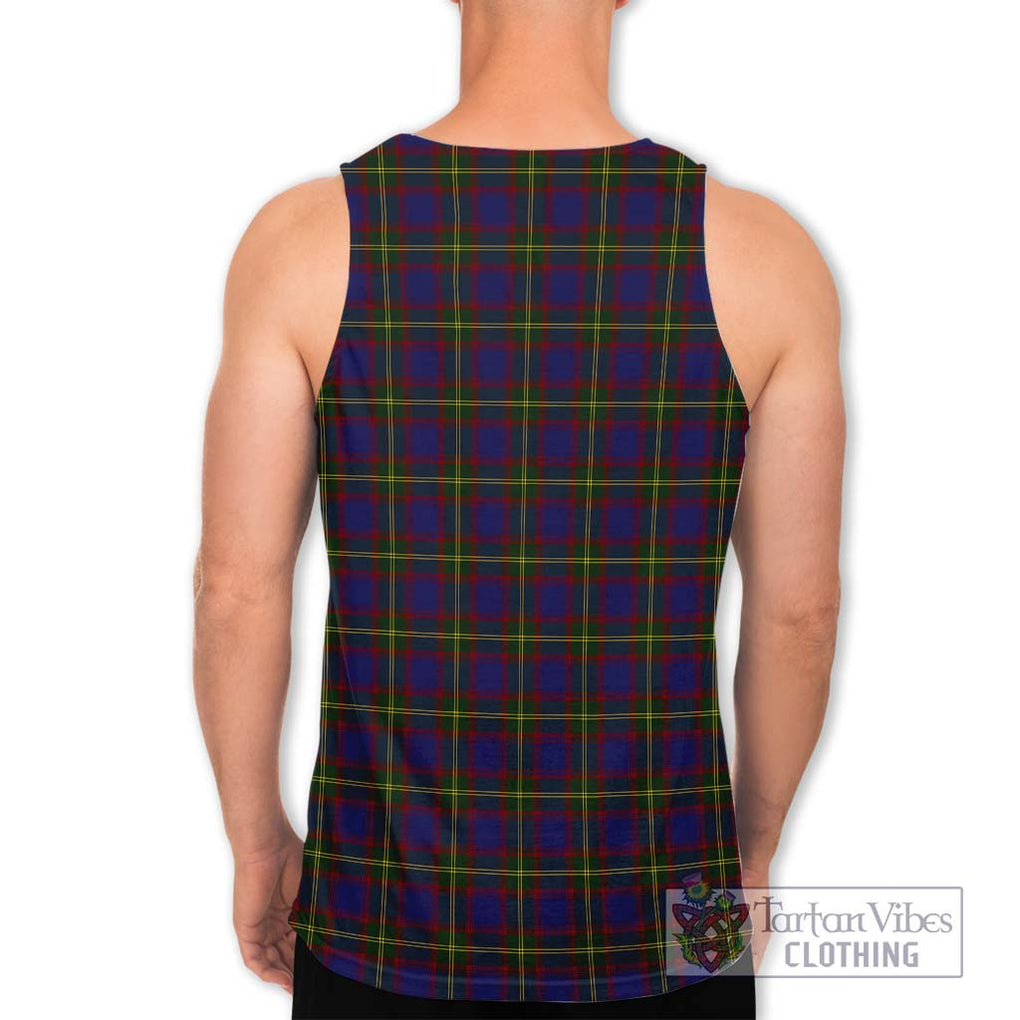 Durie Tartan Men's Tank Top with Family Crest DNA In Me Style - Tartanvibesclothing Shop