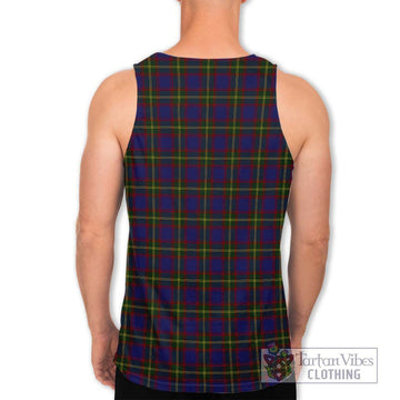 Durie Tartan Men's Tank Top with Family Crest DNA In Me Style