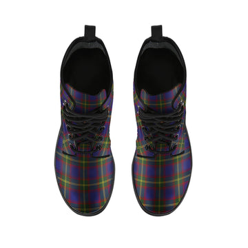 Durie Tartan Leather Boots