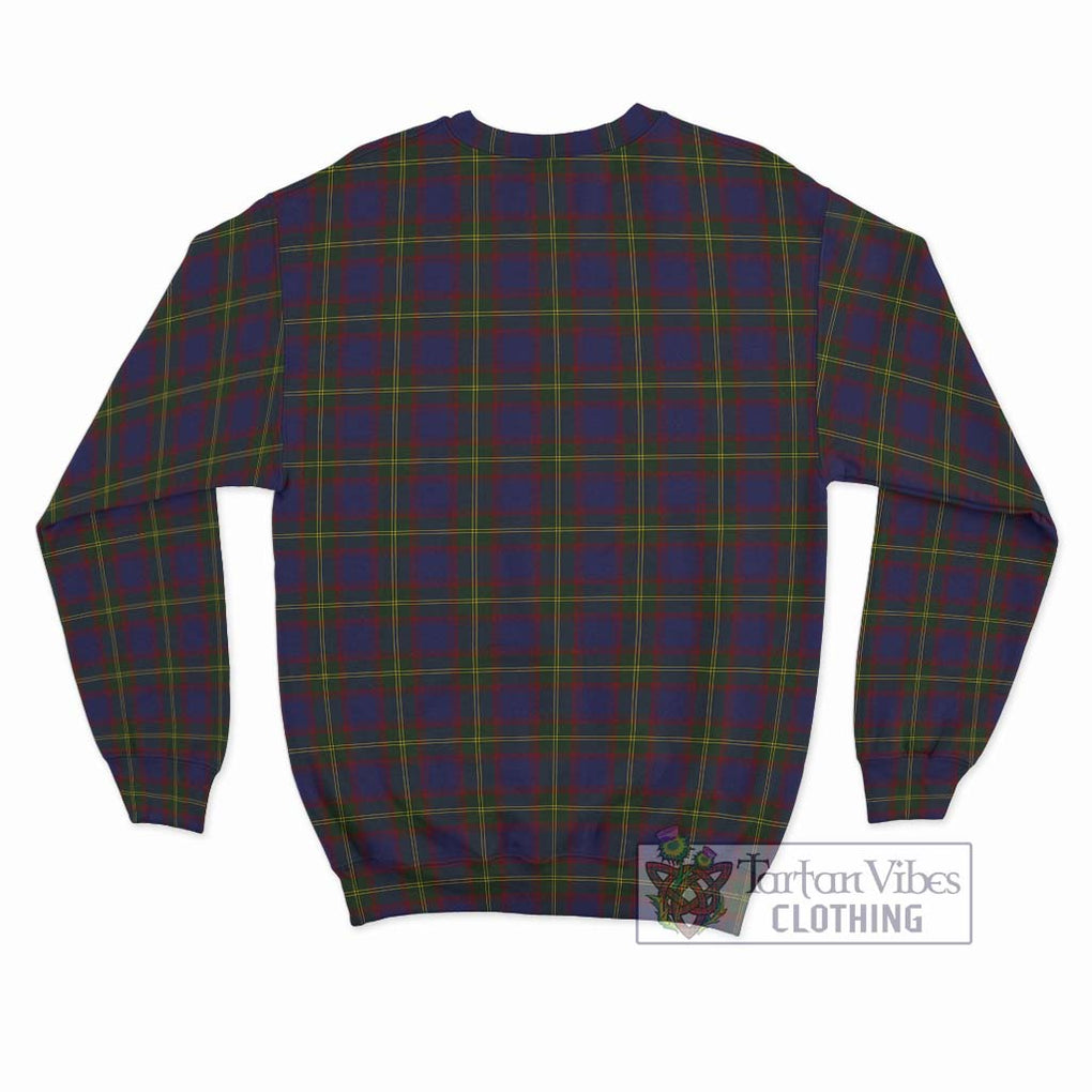 Durie Tartan Sweatshirt with Family Crest DNA In Me Style - Tartanvibesclothing Shop