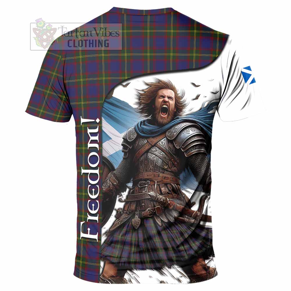 Durie Crest Tartan T-Shirt Inspired by the Freedom of Scottish Warrior