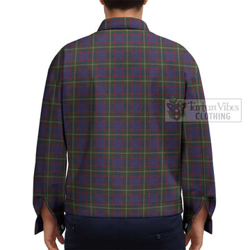 Durie Tartan Unisex Lapel Cotton Jacket