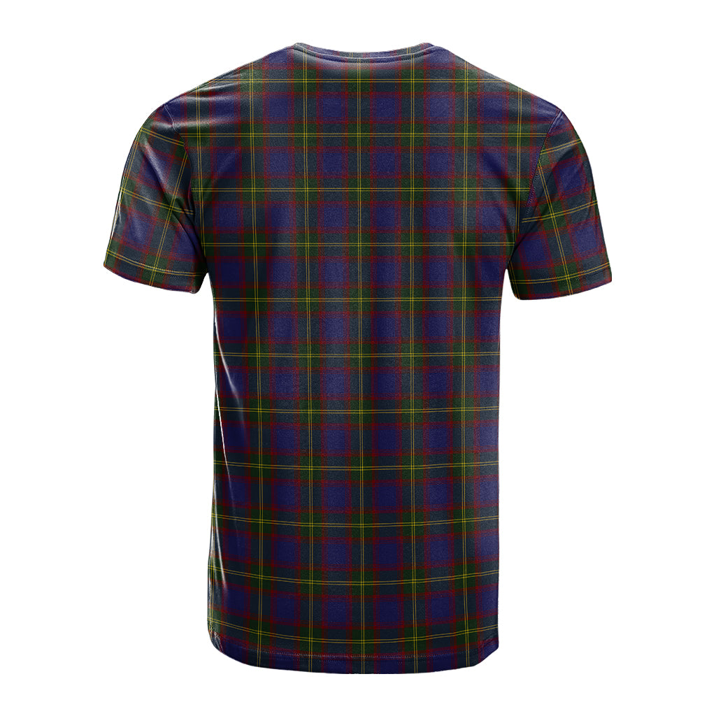 Durie Tartan T-Shirt with Family Crest - Tartan Vibes Clothing