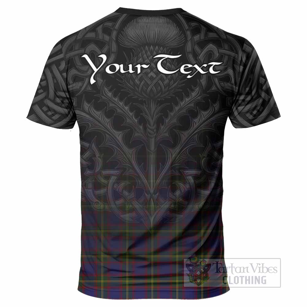 Tartan Vibes Clothing Durie Tartan T-Shirt with Family Crest Celtic Thistle Vibes