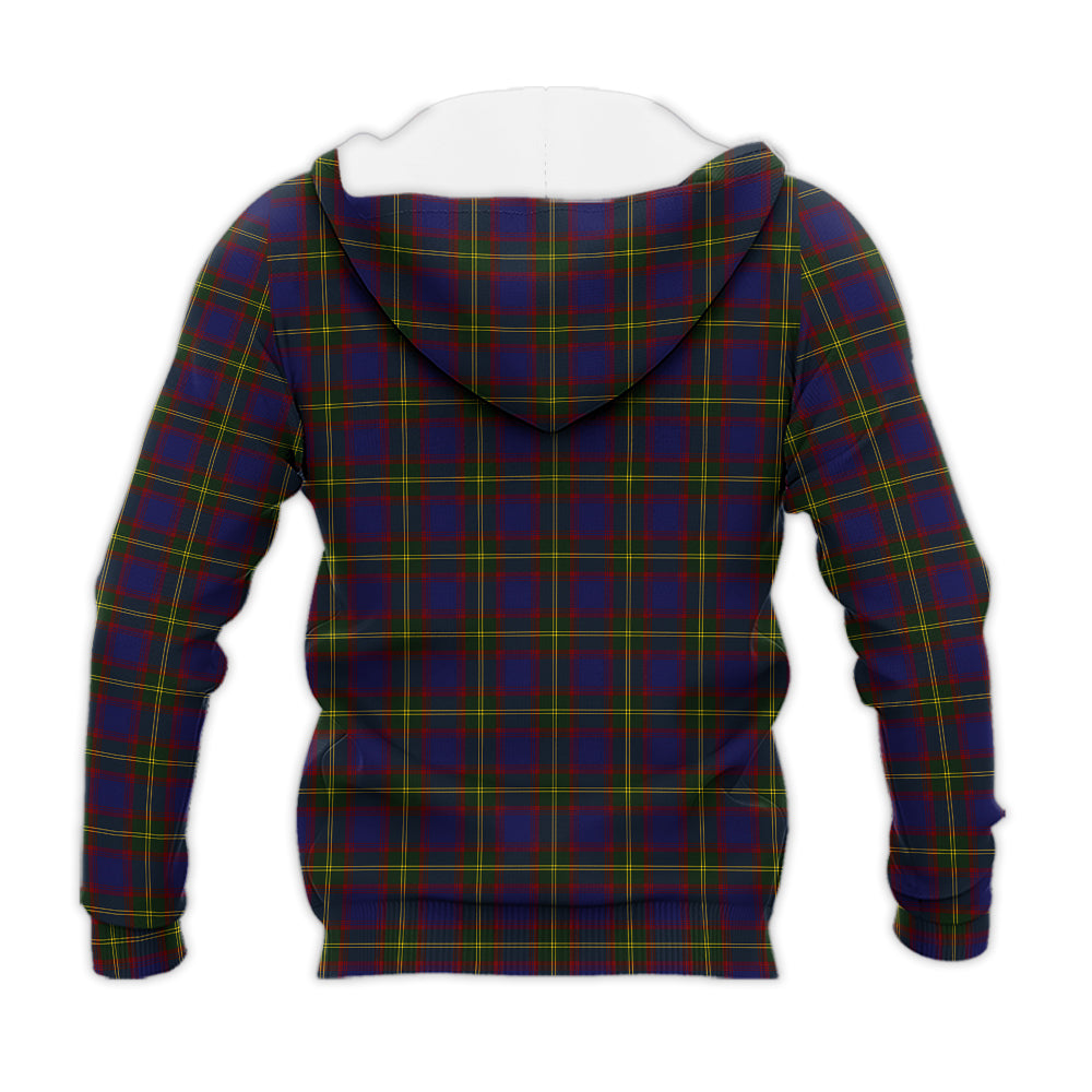 durie-tartan-knitted-hoodie-with-family-crest