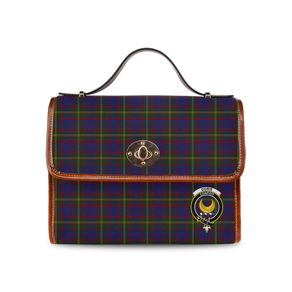 durie-tartan-leather-strap-waterproof-canvas-bag-with-family-crest