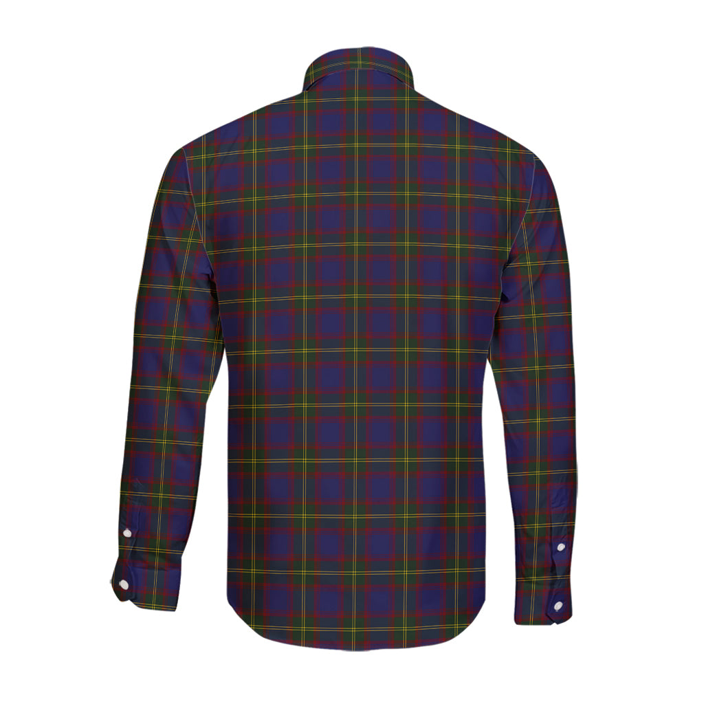 durie-tartan-long-sleeve-button-up-shirt-with-family-crest