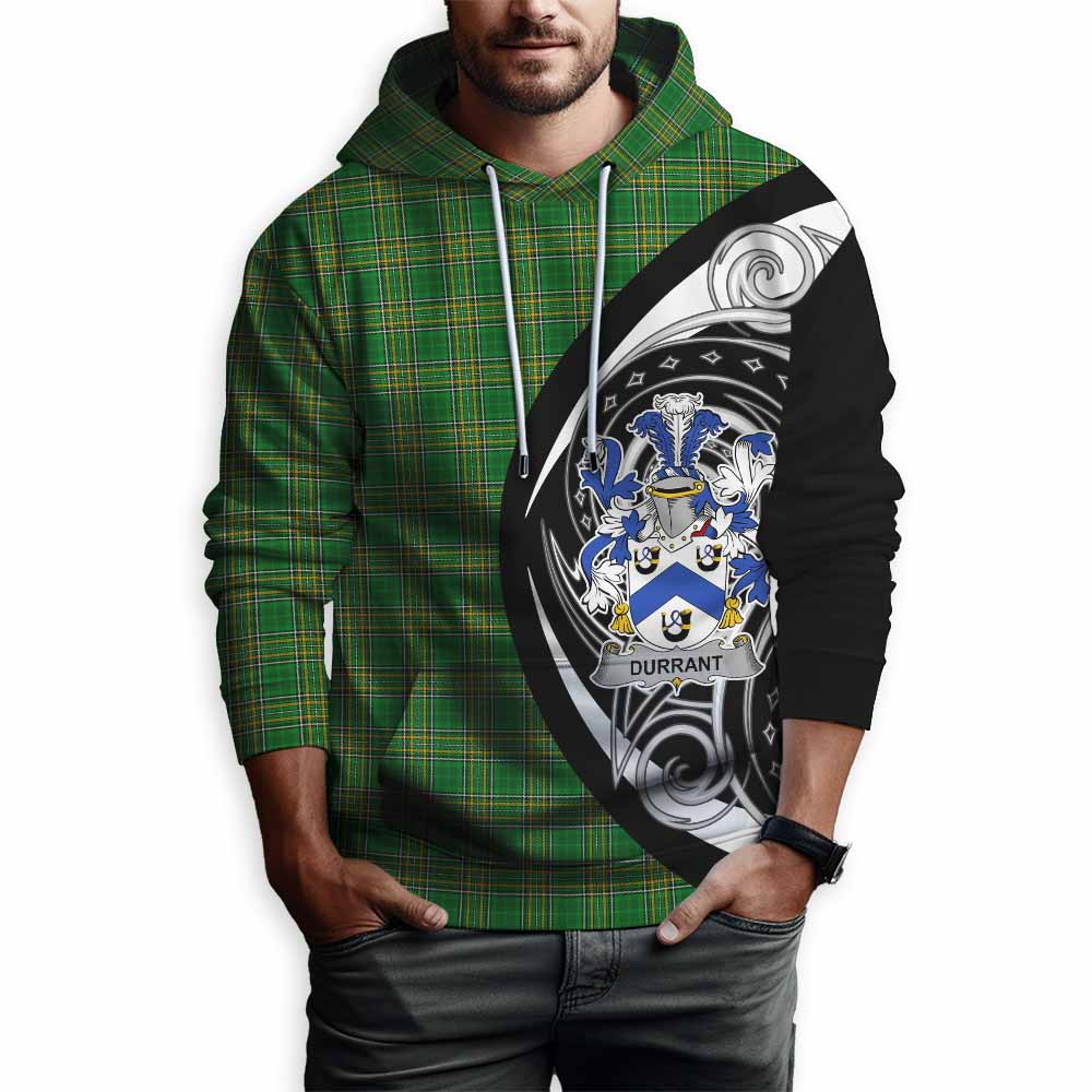 Durrant Irish Clan Hoodie Celtic Circle Style Pullover Hoodie - Tartan Vibes Clothing
