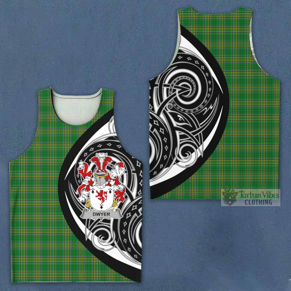 Dwyer Irish Clan Men's Tank Top Celtic Circle Style - Tartan Vibes Clothing