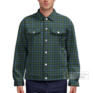 Dyce Tartan Unisex Lapel Cotton Jacket