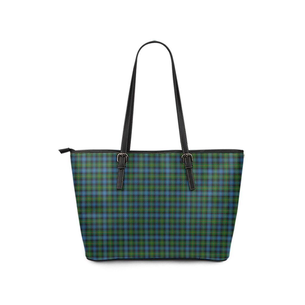 dyce-tartan-leather-tote-bag