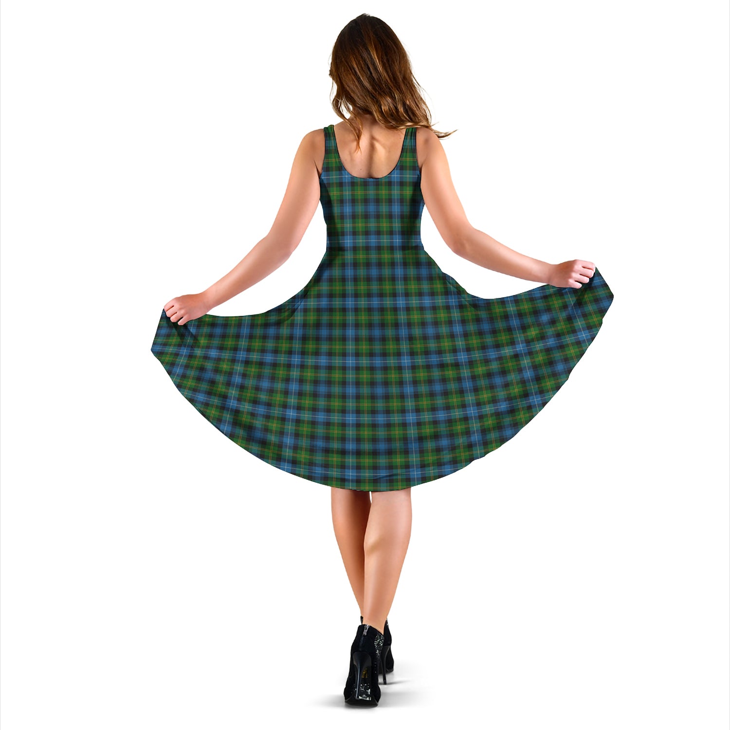 dyce-tartan-sleeveless-midi-womens-dress