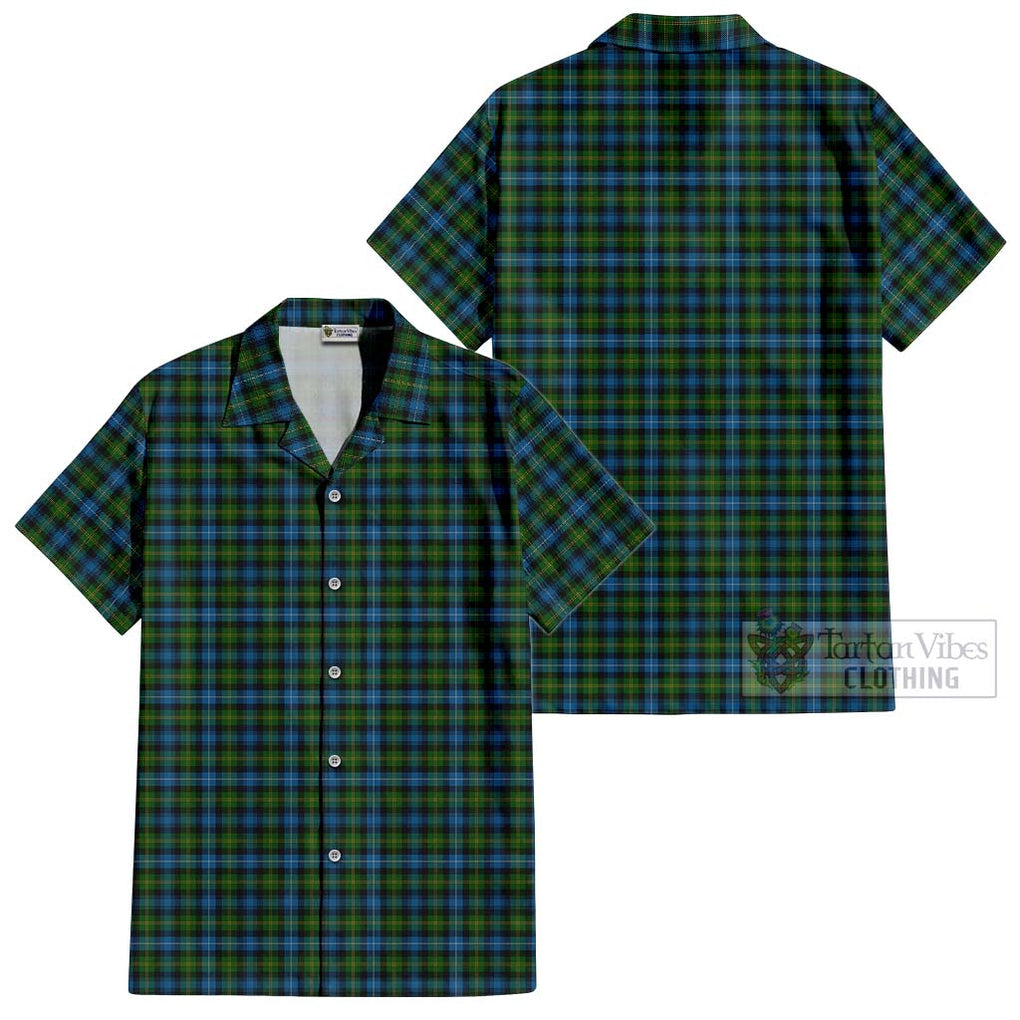 Dyce Tartan Cotton Hawaiian Shirt Kid - Tartanvibesclothing Shop