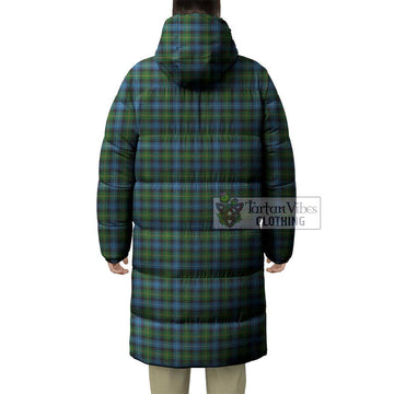 Dyce Tartan Long Down Jacket