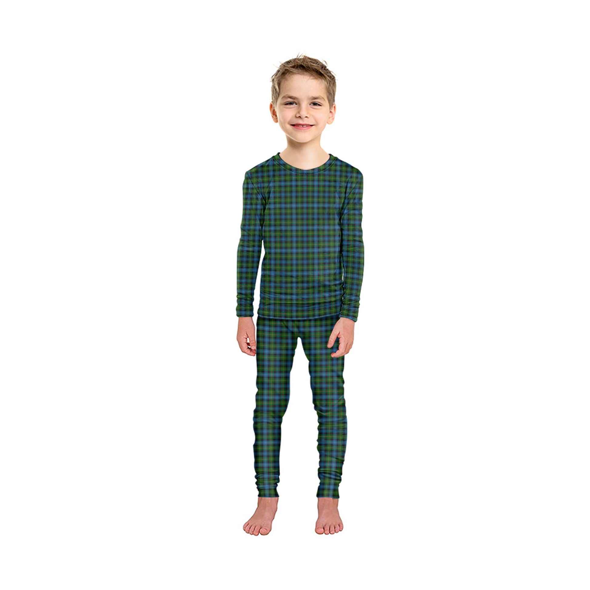 Dyce Tartan Pajamas Family Set - Tartan Vibes Clothing