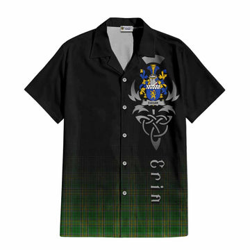 Eagar Irish Clan Hawaiian Shirt with Coat of Arms Erin Go Bragh Celtic Inspired Kid - Tartan Vibes Clothing