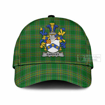 Eardley Irish Clan Tartan Classic Cap with Coat of Arms