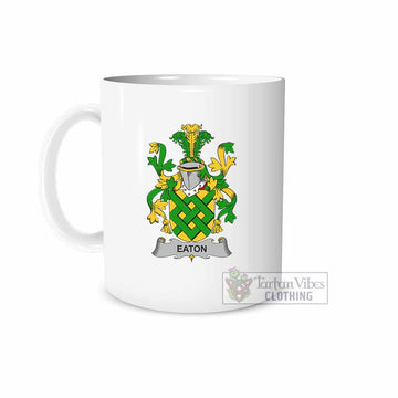 Eaton Irish Clan Coat of Arms Ceramic Mug