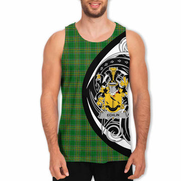 Echlin Irish Clan Men's Tank Top Celtic Circle Style Men - Tartan Vibes Clothing