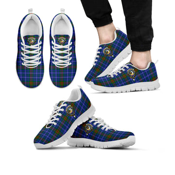 Edmonstone Tartan Sneakers with Family Crest