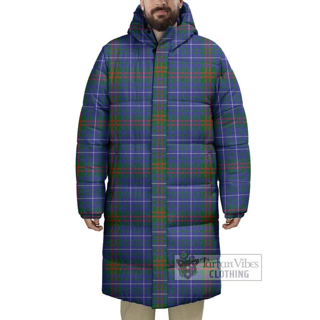 Tartan Vibes Clothing Edmonstone Tartan Long Down Jacket