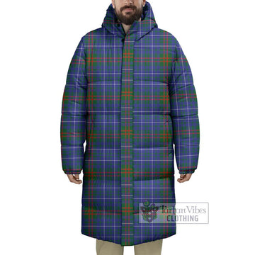 Edmonstone Tartan Long Down Jacket