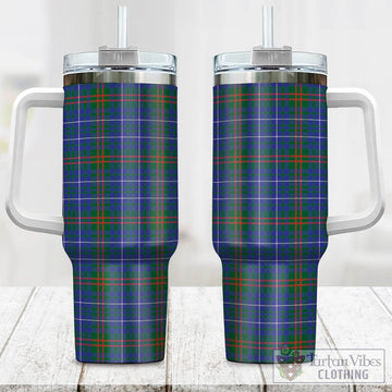 Edmonstone Tartan Tumbler with Handle One Size 40 OZ - Tartan Vibes Clothing