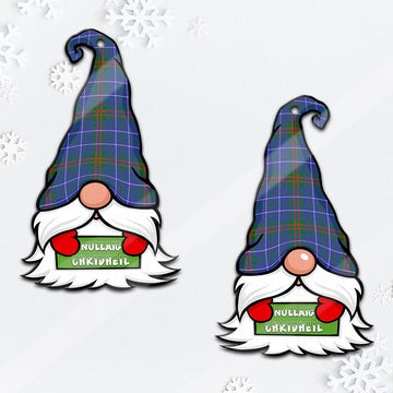 Edmonstone Gnome Christmas Ornament with His Tartan Christmas Hat