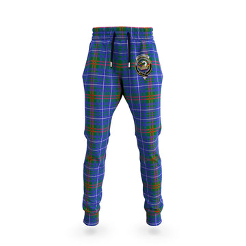 Edmonstone Tartan Joggers Pants with Family Crest