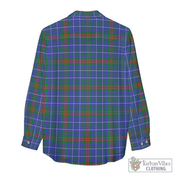 Edmonstone Tartan Women's Casual Shirt with Family Crest