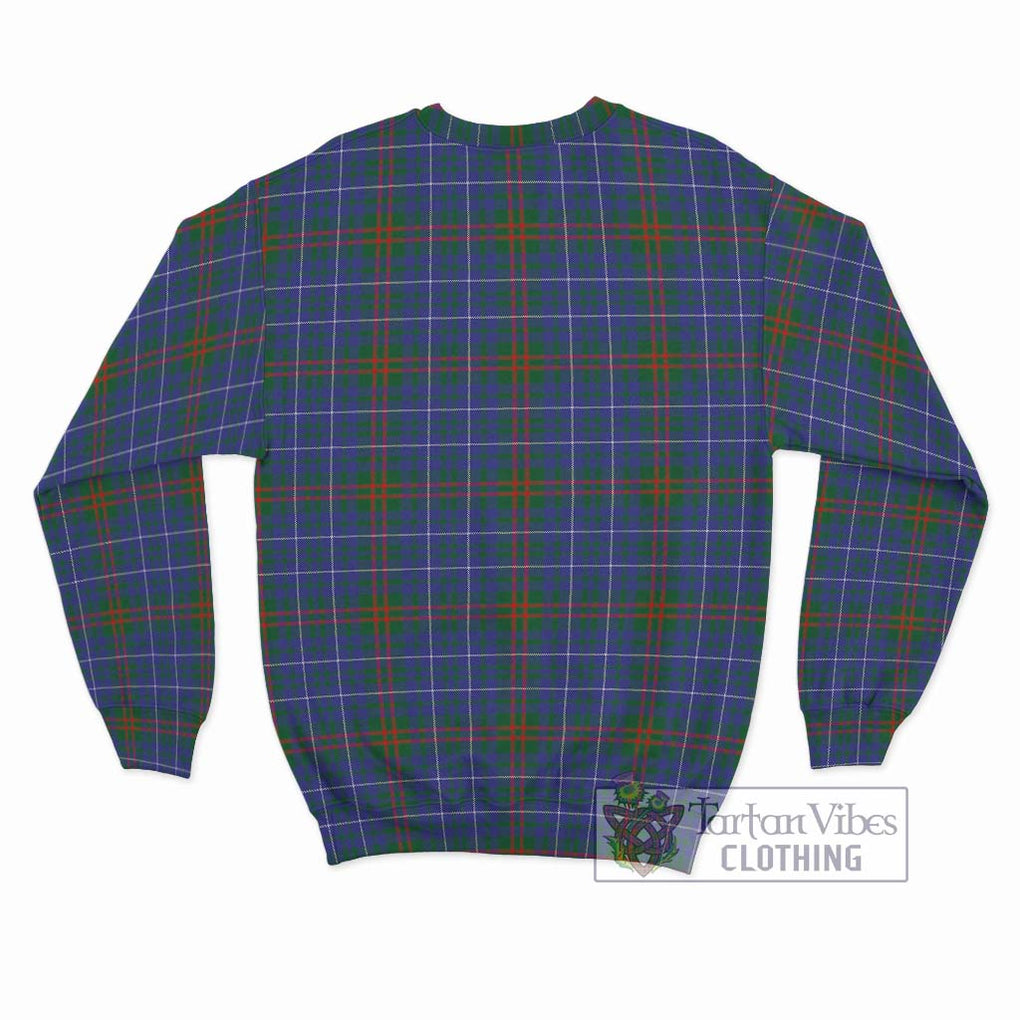 Edmonstone Tartan Sweatshirt with Family Crest DNA In Me Style - Tartanvibesclothing Shop