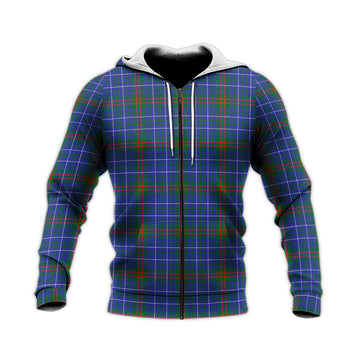 Edmonstone Tartan Knitted Hoodie