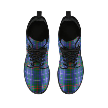 Edmonstone Tartan Leather Boots