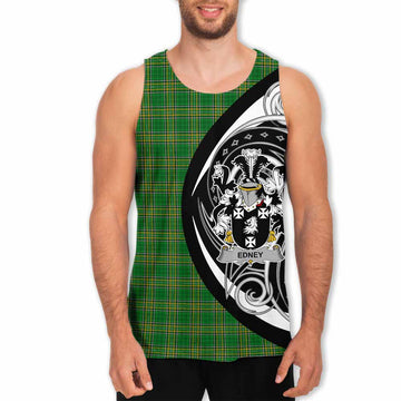 Edney Irish Clan Men's Tank Top Celtic Circle Style Men - Tartan Vibes Clothing