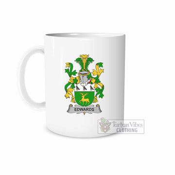 Edwards Irish Clan Coat of Arms Ceramic Mug