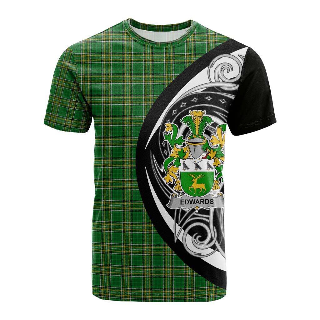 Edwards Irish Clan Cotton T-shirt Celtic Circle Style Kid's Shirt - Tartan Vibes Clothing