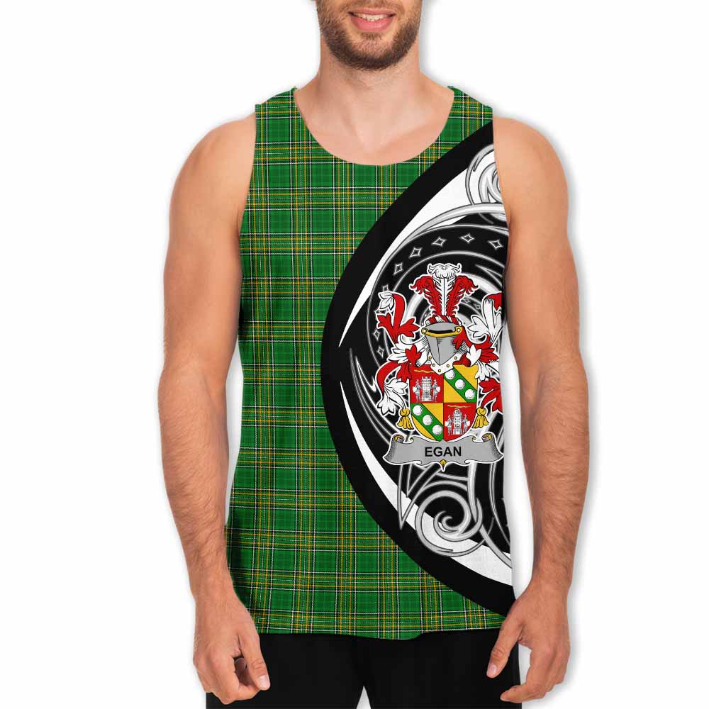 Egan Irish Clan Men's Tank Top Celtic Circle Style Men - Tartan Vibes Clothing