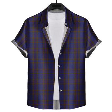 Elliot Tartan Short Sleeve Button Down Shirt