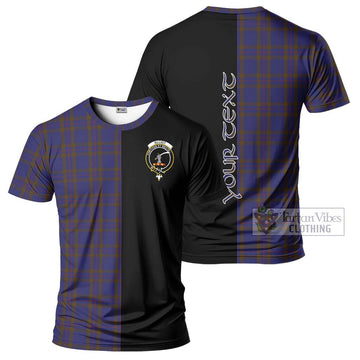 Elliot Tartan T-Shirt with Family Crest and Half Of Me Style