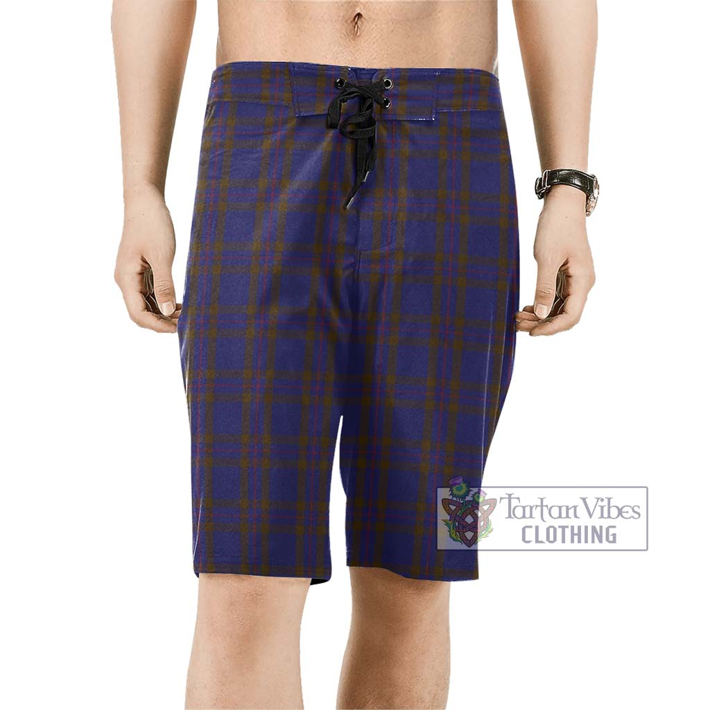 Elliot Tartan Men's Board Shorts Men - Tartan Vibes Clothing