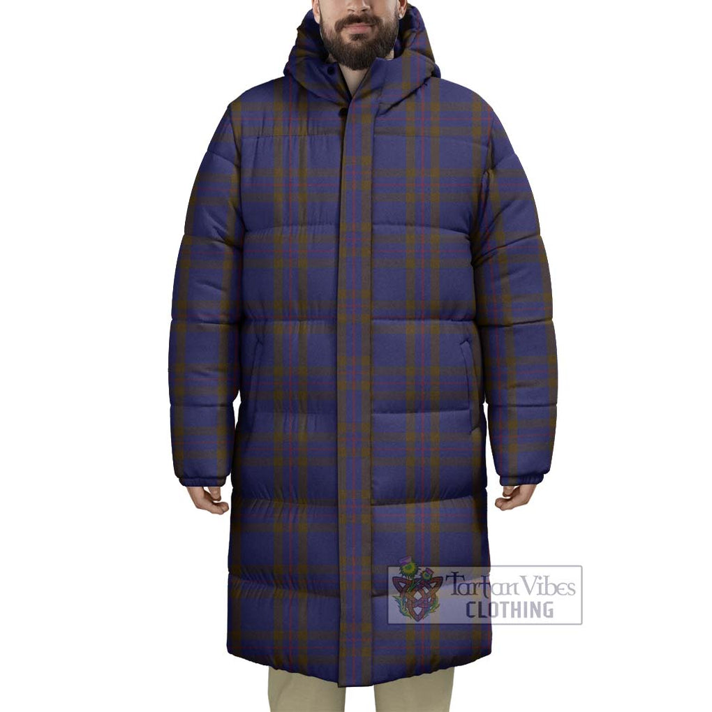 Tartan Vibes Clothing Elliot Tartan Long Down Jacket