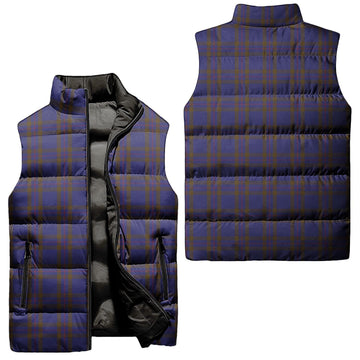 Elliot Tartan Sleeveless Puffer Jacket