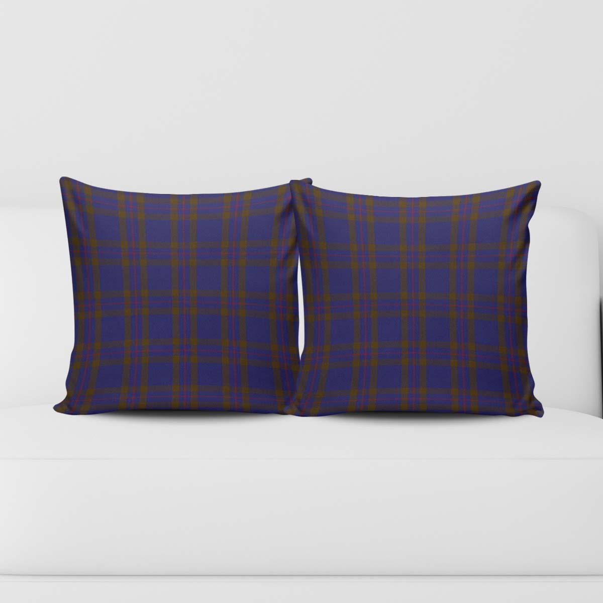 Elliot Tartan Pillow Cover Square Pillow Cover - Tartanvibesclothing