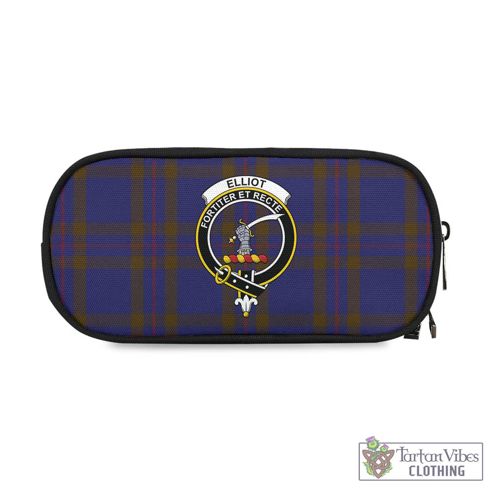 Tartan Vibes Clothing Elliot Tartan Pen and Pencil Case with Family Crest