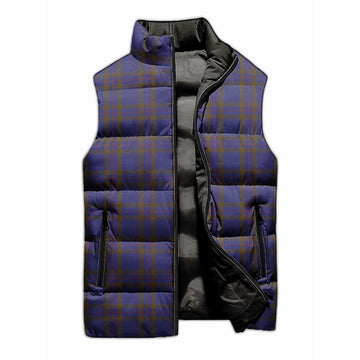 Elliot Tartan Sleeveless Puffer Jacket