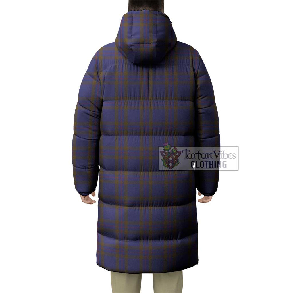 Tartan Vibes Clothing Elliot Tartan Long Down Jacket