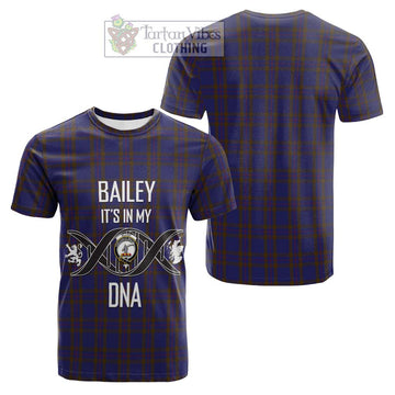 Elliot Tartan Cotton T-shirt with Family Crest DNA In Me Style